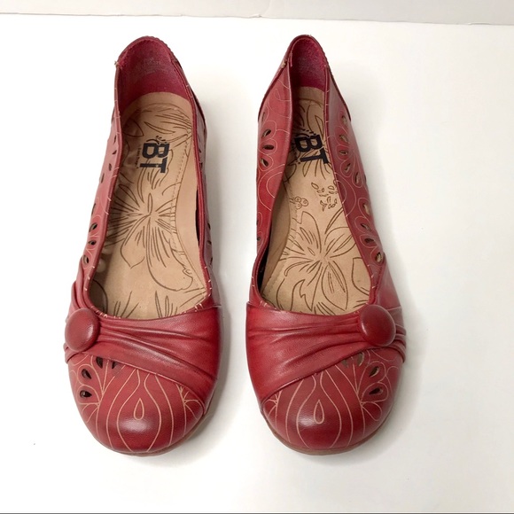 vegan leather ballet flats